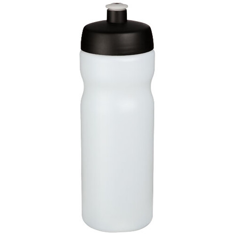 Baseline® Plus 650 ml Sportflasche, transparent, schwarz bedrucken, Art.-Nr. 21068415 Baseline® Plus 650 ml Sportflasche, transparent, schwarz bedrucken, Art.-Nr. 21068415
