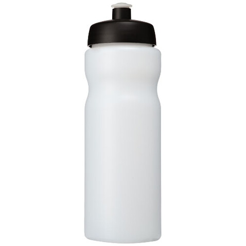 Baseline® Plus 650 ml Sportflasche, transparent, schwarz bedrucken, Art.-Nr. 21068415 Baseline® Plus 650 ml Sportflasche, transparent, schwarz bedrucken, Art.-Nr. 21068415