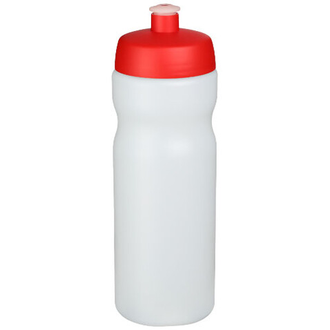 Baseline® Plus 650 ml Sportflasche, transparent, rot bedrucken, Art.-Nr. 21068418 Baseline® Plus 650 ml Sportflasche, transparent, rot bedrucken, Art.-Nr. 21068418