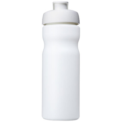 Baseline® Plus 650 ml Sportflasche mit Klappdeckel, weiss bedrucken, Art.-Nr. 21068501