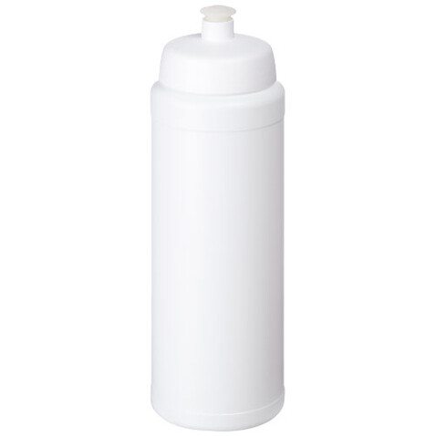 Baseline® Plus grip 750 ml Sportflasche mit Sportdeckel, weiss bedrucken, Art.-Nr. 21068901