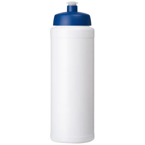 Baseline® Plus grip 750 ml Sportflasche mit Sportdeckel, weiss, blau bedrucken, Art.-Nr. 21068902 Baseline® Plus grip 750 ml Sportflasche mit Sportdeckel, weiss, blau bedrucken, Art.-Nr. 21068902