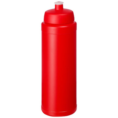 Baseline® Plus grip 750 ml Sportflasche mit Sportdeckel, rot bedrucken, Art.-Nr. 21068920
