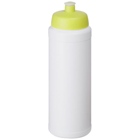 Baseline® Plus 750 ml Flasche mit Sportdeckel, weiss, limone bedrucken, Art.-Nr. 21069004 Baseline® Plus 750 ml Flasche mit Sportdeckel, weiss, limone bedrucken, Art.-Nr. 21069004