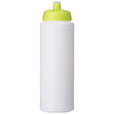 Baseline® Plus 750 ml Flasche mit Sportdeckel, weiss, limone bedrucken, Art.-Nr. 21069004 Baseline® Plus 750 ml Flasche mit Sportdeckel, weiss, limone bedrucken, Art.-Nr. 21069004