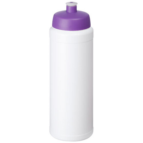 Baseline® Plus 750 ml Flasche mit Sportdeckel, weiss, lila bedrucken, Art.-Nr. 21069009 Baseline® Plus 750 ml Flasche mit Sportdeckel, weiss, lila bedrucken, Art.-Nr. 21069009