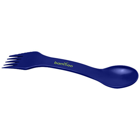 Epsy 3-in-1 Löffel, Gabel und Messer, navy bedrucken, Art.-Nr. 21081209