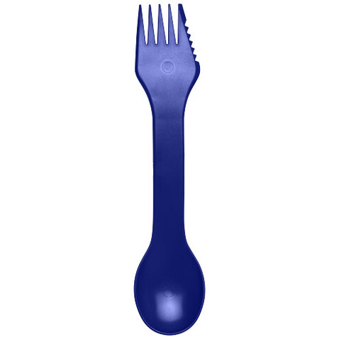 Epsy 3-in-1 Löffel, Gabel und Messer, navy bedrucken, Art.-Nr. 21081209