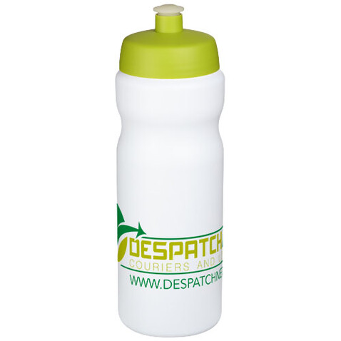 Baseline® Plus 650 ml Sportflasche, weiss, limone bedrucken, Art.-Nr. 21068404