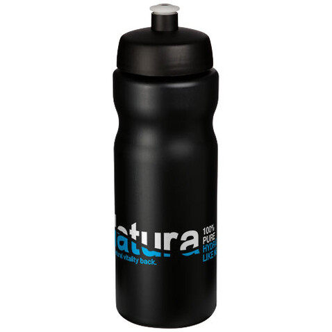 Baseline® Plus 650 ml Sportflasche, schwarz bedrucken, Art.-Nr. 21068411 Baseline® Plus 650 ml Sportflasche, schwarz bedrucken, Art.-Nr. 21068411