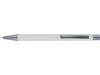 Kugelschreiber 'Amrum' mit Softtouch-Oberfläche und Glanzgravur – Weiß bedrucken, Art.-Nr. 002999999_8298