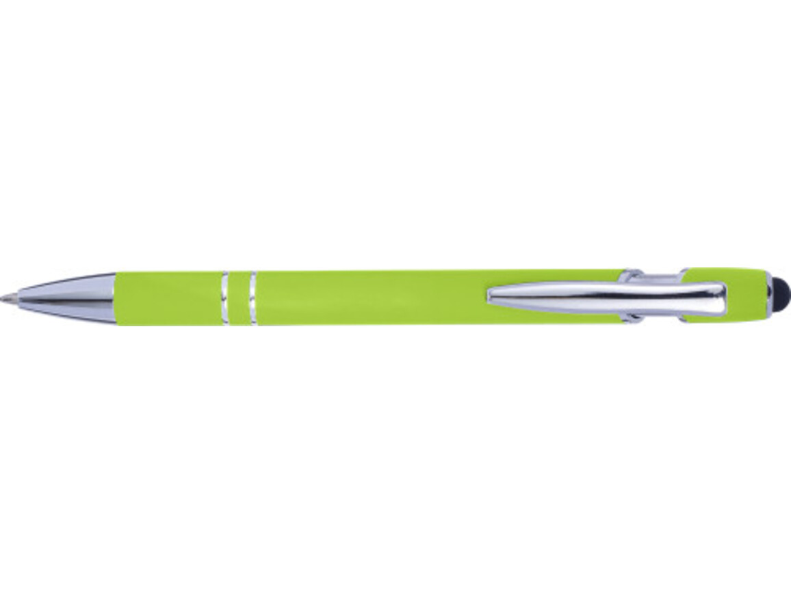 Kugelschreiber mit Touchfunktion Primo – Limettengrün bedrucken, Art.-Nr. 019999999_8462