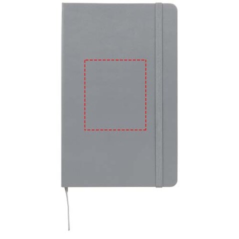Moleskine Classic Hardcover Notizbuch L – liniert, schiefergrau bedrucken, Art.-Nr. 10715102
