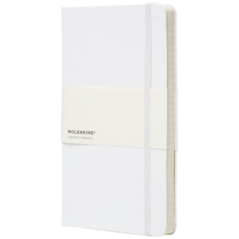 Moleskine Classic Hardcover Notizbuch L – liniert, weiss bedrucken, Art.-Nr. 10715103