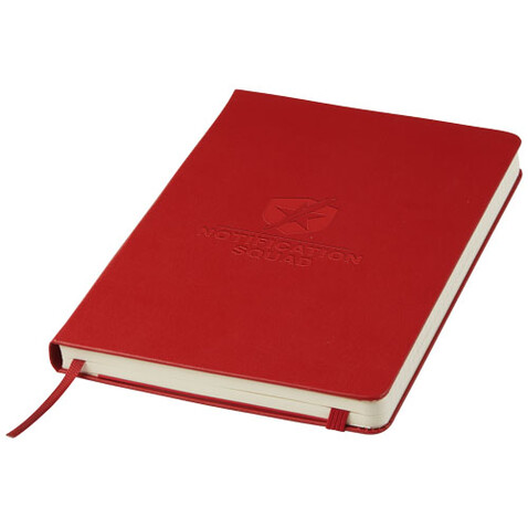 Moleskine Classic Hardcover Notizbuch L – liniert, scharlachrot bedrucken, Art.-Nr. 10715115