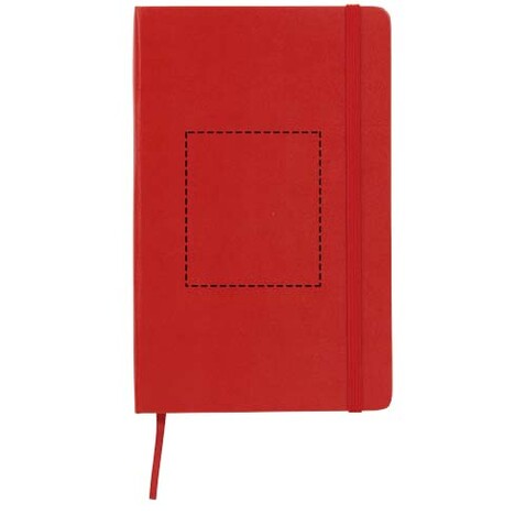 Moleskine Classic Hardcover Notizbuch L – liniert, scharlachrot bedrucken, Art.-Nr. 10715115