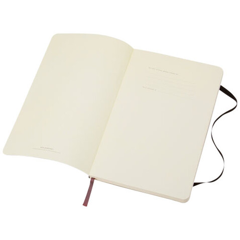 Moleskine Classic Softcover Notizbuch Taschenformat – liniert, schwarz bedrucken, Art.-Nr. 10715700