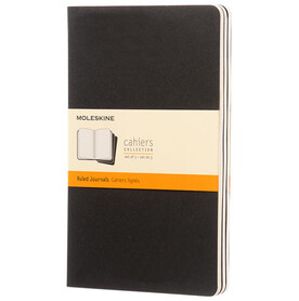 Moleskine Cahier Journal L – liniert, schwarz bedrucken, Art.-Nr. 10715800