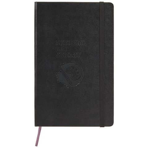 Moleskine Classic Hardcover Notizbuch L – gepunktet, schwarz bedrucken, Art.-Nr. 10717700