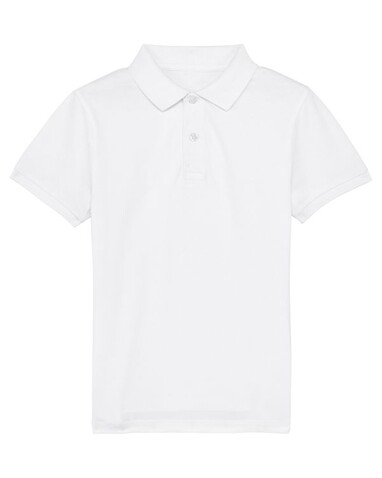 Mini Sprinter - Das Iconic Kinder-Polo - White - 5-6/110-116cm bedrucken, Art.-Nr. STPK908C00105