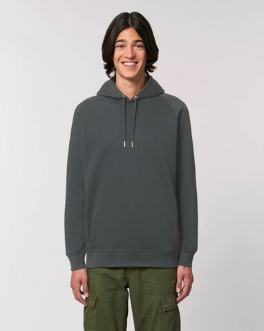 Sider - Unisex Kapuzensweat mit Seitentaschen - Anthracite - XXL bedrucken, Art.-Nr. STSU824C2532X