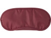 Schlafmaske 'Sleep Tight' aus Nylon – Bordeauxrot bedrucken, Art.-Nr. 010999999_8466