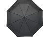 Regenschirm aus Pongee-Seide Gianna – Schwarz bedrucken, Art.-Nr. 001999999_8825
