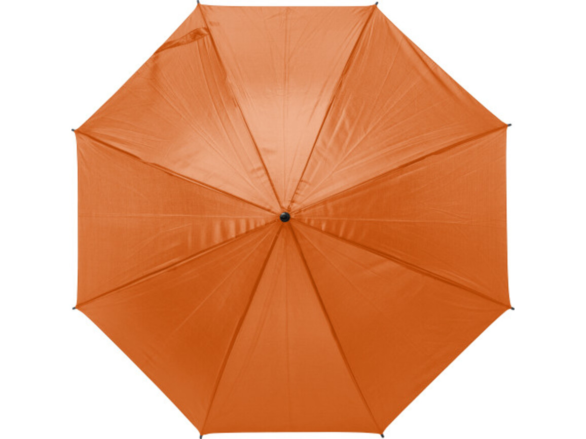 Automatik-Regenschirm 'Harrie' aus Polyester – Orange bedrucken, Art.-Nr. 007999999_9126