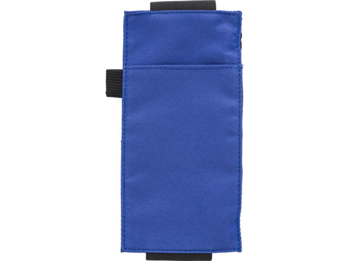 Stifte-Etui 'Wrapper' aus Kunststoff – Kobaltblau bedrucken, Art.-Nr. 023999999_9142