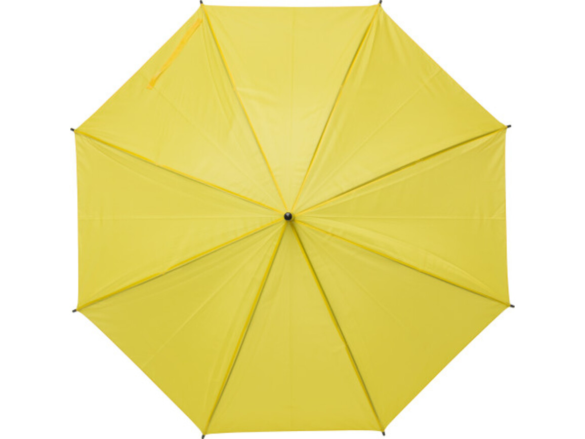 Regenschirm 'John' aus Polyester – Gelb bedrucken, Art.-Nr. 006999999_9253