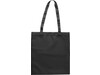 Einkaufstasche 'Peaches' aus RPET-Polyester – Schwarz bedrucken, Art.-Nr. 001999999_9262