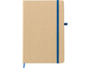 Notizbuch aus Papier Cora – Kobaltblau bedrucken, Art.-Nr. 023999999_9144