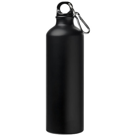 Oregon 770 ml matte Sportflasche mit Karabinerhaken, schwarz bedrucken, Art.-Nr. 10064000