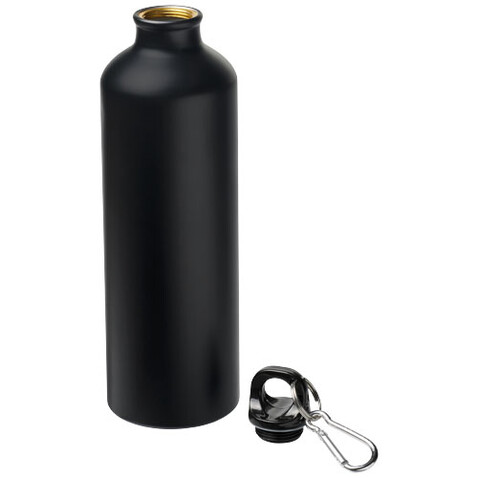 Oregon 770 ml matte Sportflasche mit Karabinerhaken, schwarz bedrucken, Art.-Nr. 10064000