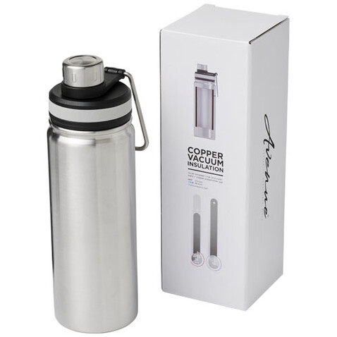 Gessi 590 ml Kupfer-Vakuum Isolierflasche, silber bedrucken, Art.-Nr. 10064418