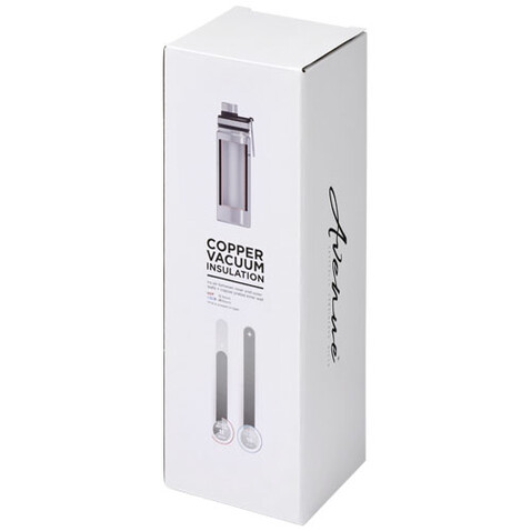 Gessi 590 ml Kupfer-Vakuum Isolierflasche, silber bedrucken, Art.-Nr. 10064418