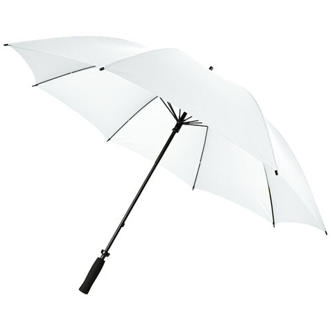 Grace 30“ windfester Golfschirm mit EVA-Griff, weiss bedrucken, Art.-Nr. 10940602