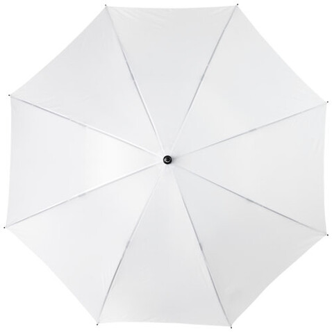 Grace 30“ windfester Golfschirm mit EVA-Griff, weiss bedrucken, Art.-Nr. 10940602