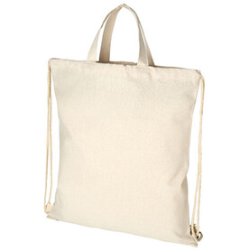 Pheebs 210 g/m² recycelter Turnbeutel 6L, natural bedrucken, Art.-Nr. 12046000 Pheebs 210 g/m² recycelter Turnbeutel 6L, natural bedrucken, Art.-Nr. 12046000