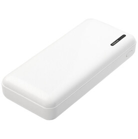 Compress 10.000 mAh High Density Powerbank, weiss bedrucken, Art.-Nr. 12412000