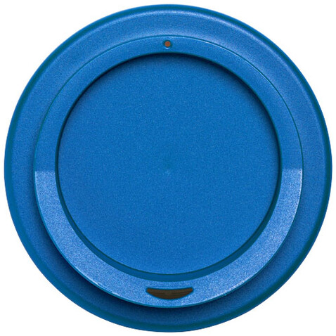 Americano® 350 ml Isolierbecher mit Schutzring, weiss, mittelblau bedrucken, Art.-Nr. 21000233 Americano® 350 ml Isolierbecher mit Schutzring, weiss, mittelblau bedrucken, Art.-Nr. 21000233