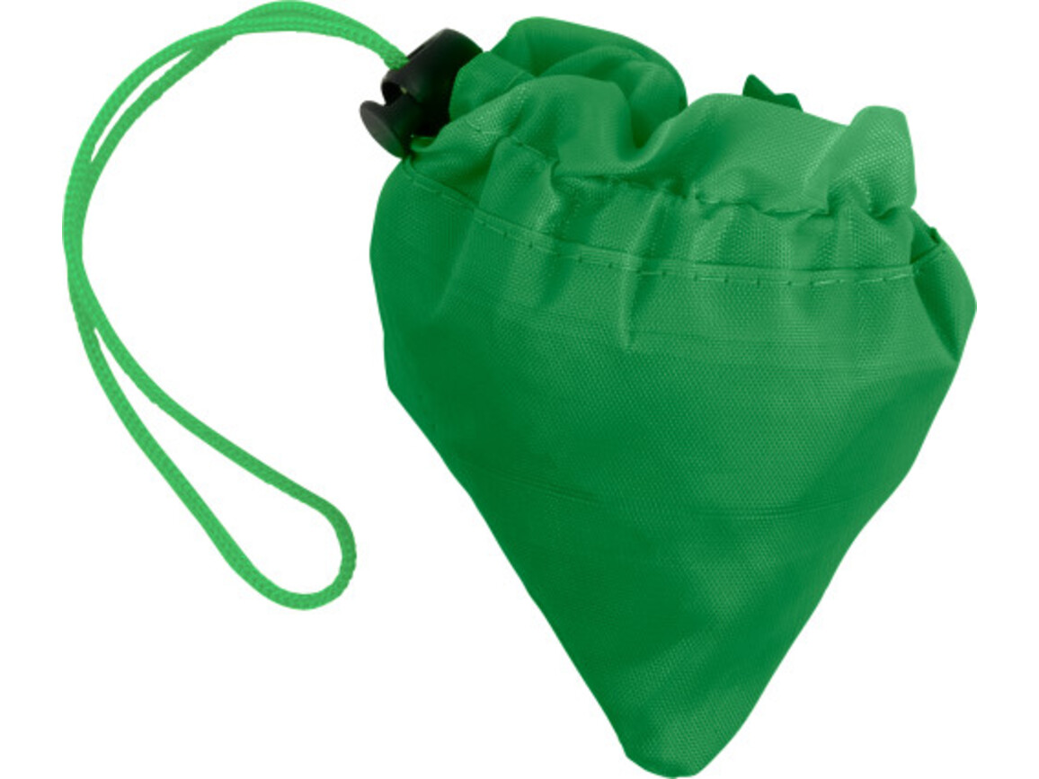 Faltbare Einkaufstasche aus Polyester Billie – Grün bedrucken, Art.-Nr. 004999999_8962