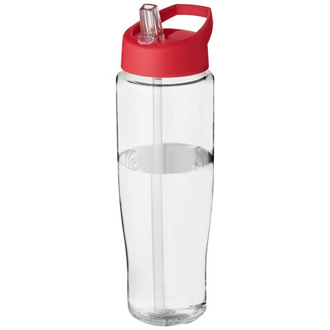 H2O Active® Tempo 700 ml Sportflasche mit Ausgussdeckel, transparent, rot bedrucken, Art.-Nr. 21004425 H2O Active® Tempo 700 ml Sportflasche mit Ausgussdeckel, transparent, rot bedrucken, Art.-Nr. 21004425