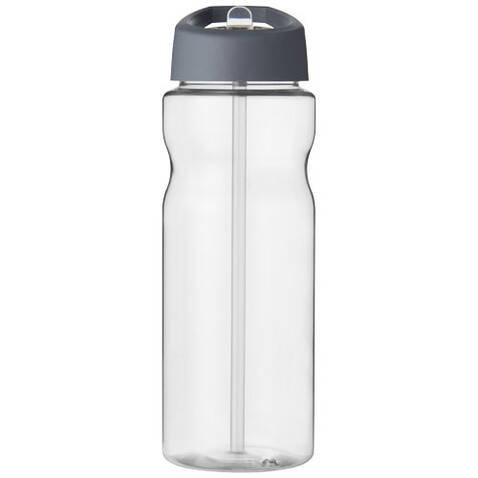 H2O Active® Base 650 ml Sportflasche mit Ausgussdeckel, transparent, storm grey bedrucken, Art.-Nr. 21004926 H2O Active® Base 650 ml Sportflasche mit Ausgussdeckel, transparent, storm grey bedrucken, Art.-Nr. 21004926