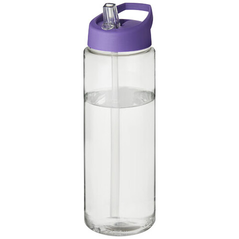 H2O Active® Vibe 850 ml Sportflasche mit Ausgussdeckel, transparent, lila bedrucken, Art.-Nr. 21009614