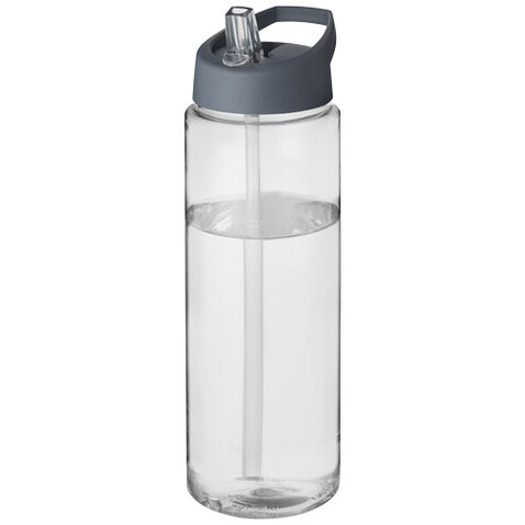 H2O Active® Vibe 850 ml Sportflasche mit Ausgussdeckel, transparent, storm grey bedrucken, Art.-Nr. 21009617