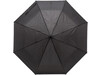 Regenschirm aus Pongee-Seide Zachary – Schwarz bedrucken, Art.-Nr. 001999999_9258