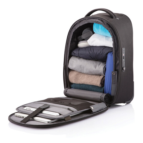 Bobby Rucksack Trolley anthrazit, grau bedrucken, Art.-Nr. P705.771