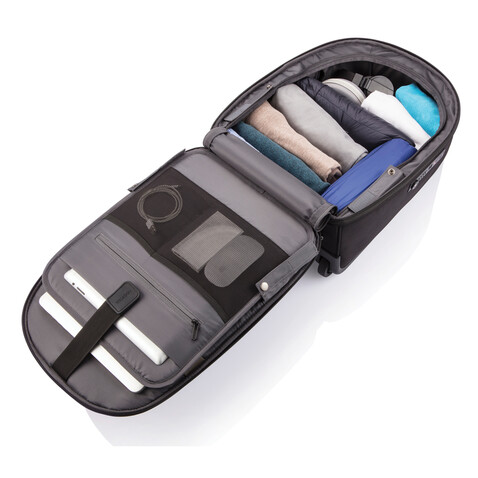 Bobby Rucksack Trolley anthrazit, grau bedrucken, Art.-Nr. P705.771