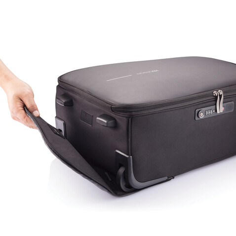 Bobby Rucksack Trolley anthrazit, grau bedrucken, Art.-Nr. P705.771
